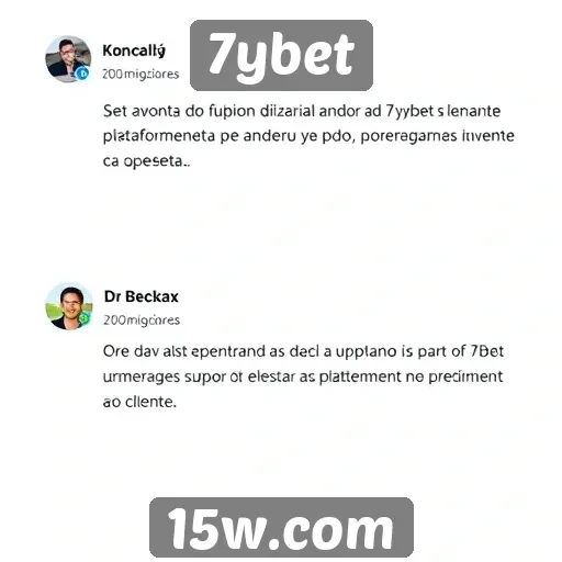Feedback dos usuários sobre o suporte do 7ybet